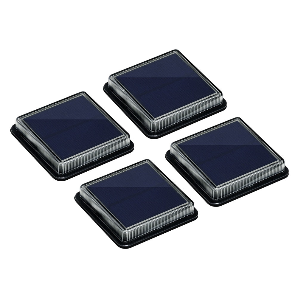 LED Solar Ground Embedded Lights Set - 4 Seasons Home Gadgets