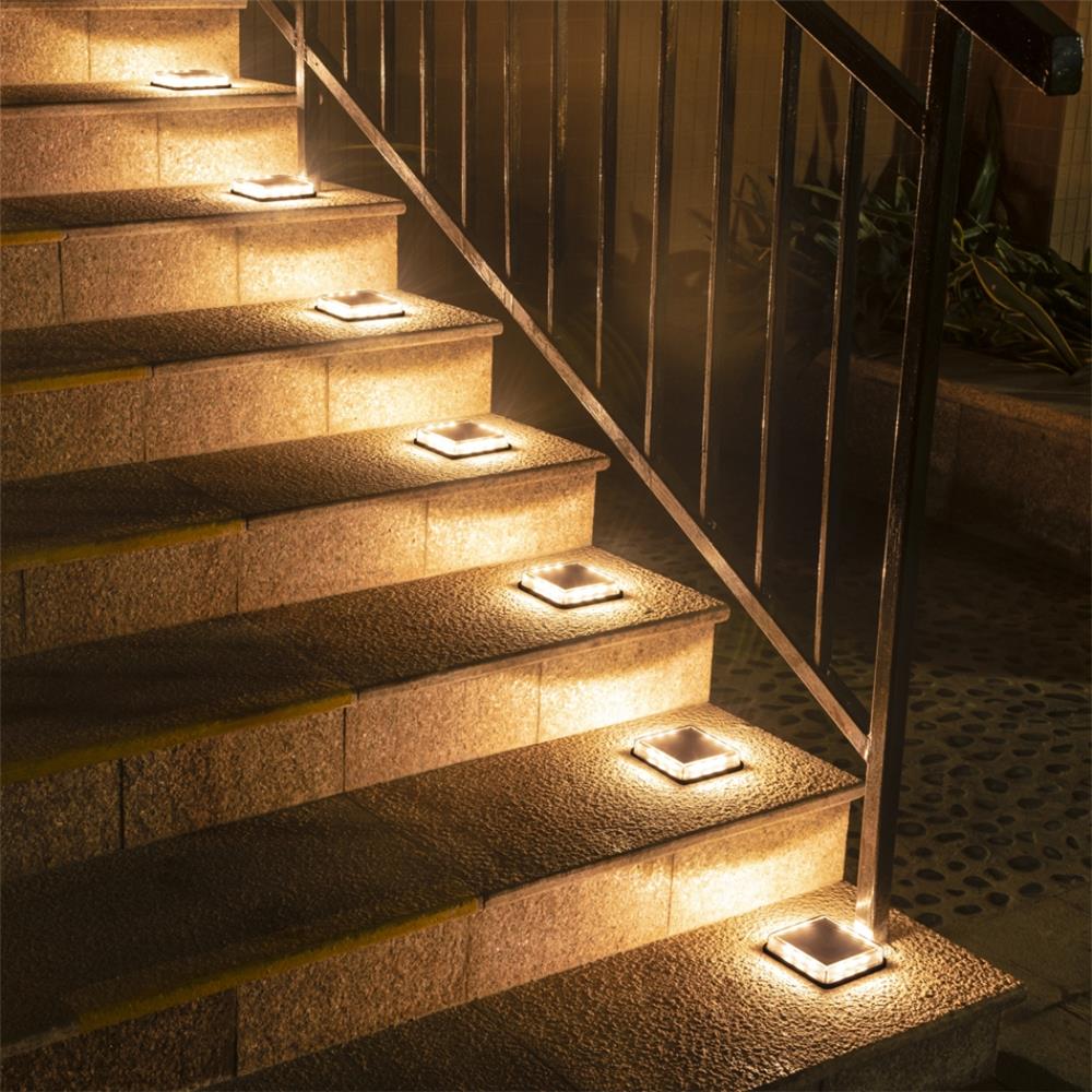 LED Solar Ground Embedded Lights Set - 4 Seasons Home Gadgets