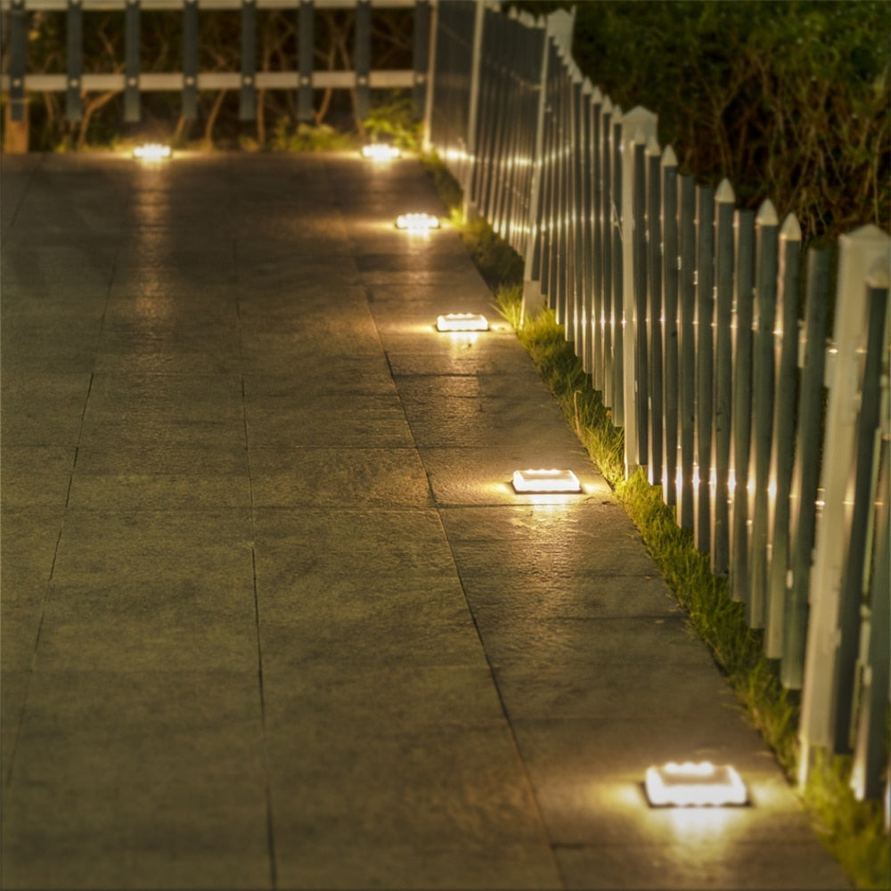 LED Solar Ground Embedded Lights Set - 4 Seasons Home Gadgets