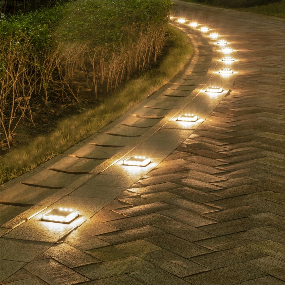 LED Solar Ground Embedded Lights Set - 4 Seasons Home Gadgets