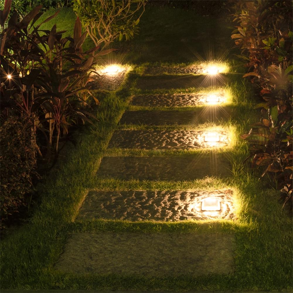 LED Solar Ground Embedded Lights Set - 4 Seasons Home Gadgets