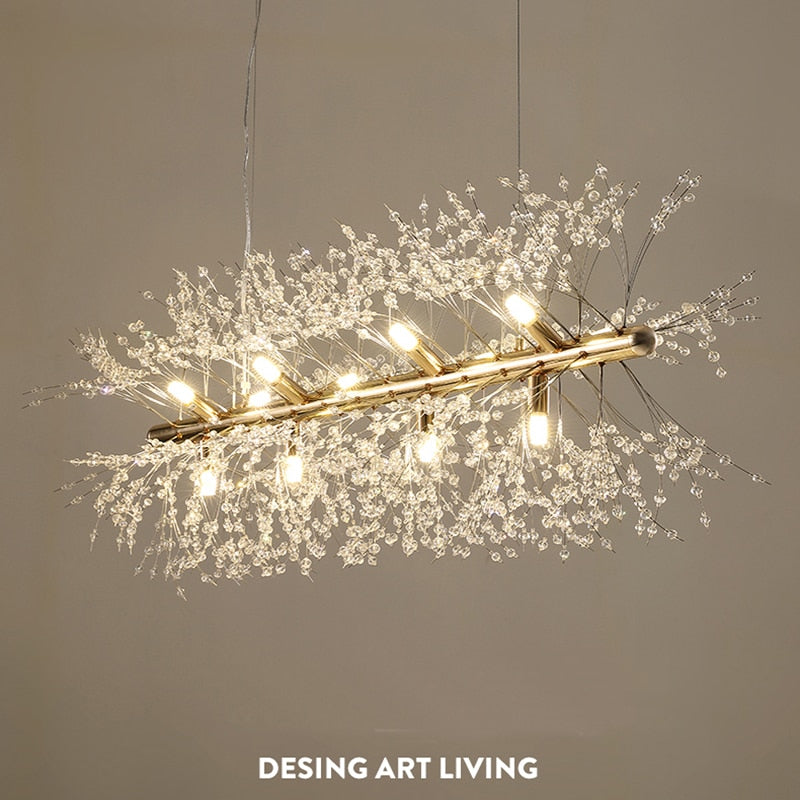 Modern Line Dandelion Chandelier - 4 Seasons Home Gadgets