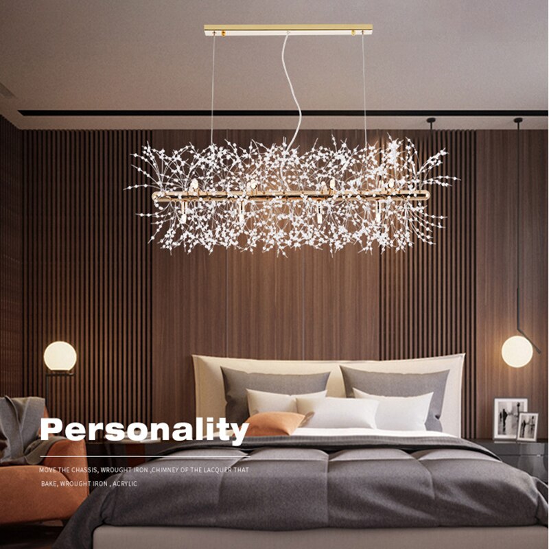 Modern Line Dandelion Chandelier - 4 Seasons Home Gadgets