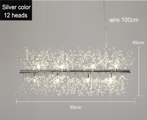 Modern Line Dandelion Chandelier - 4 Seasons Home Gadgets