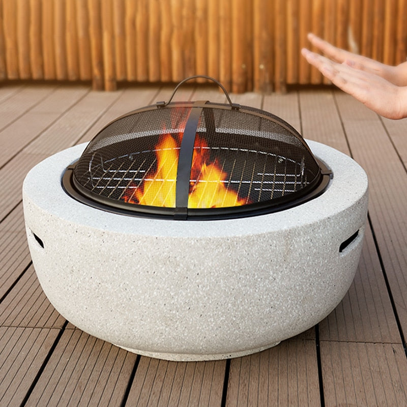 Concrete Fire Pit - 4 Seasons Home Gadgets