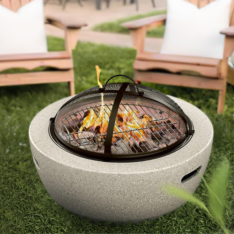 Concrete Fire Pit - 4 Seasons Home Gadgets