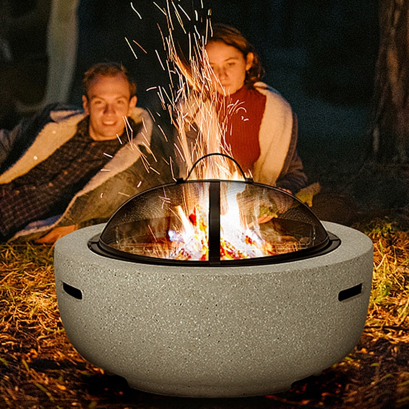 Concrete Fire Pit - 4 Seasons Home Gadgets