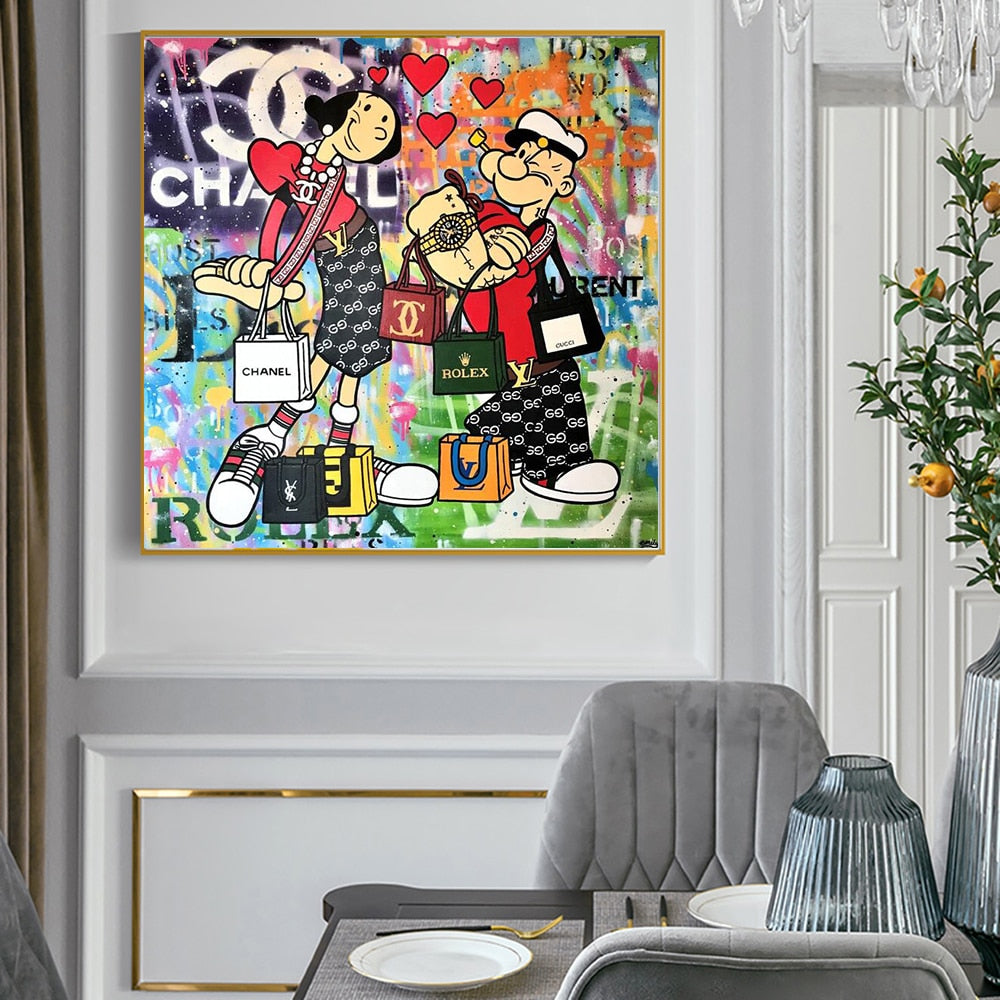 Extravagant MINNIE & MICKEY Wall Art - 4 Seasons Home Gadgets