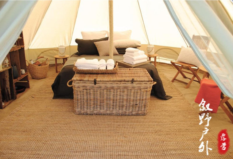 Outdoor Bell Tent For Family - 4 Seasons Home Gadgets