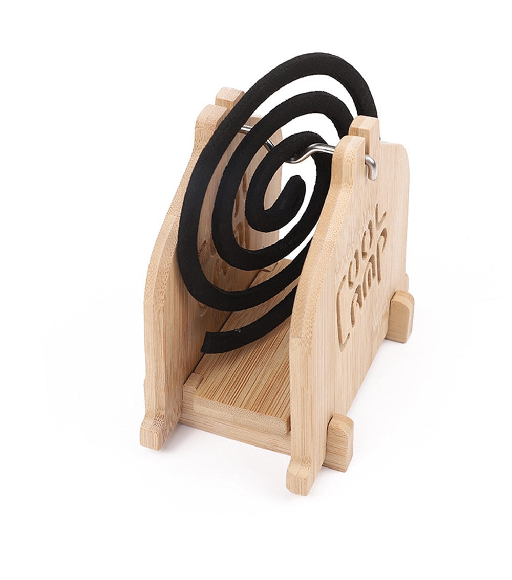 Bamboo Mosquito Coil Holder - 4 Seasons Home Gadgets