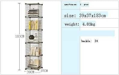 Metal Stackable Drawer Bookcase - 4 Seasons Home Gadgets