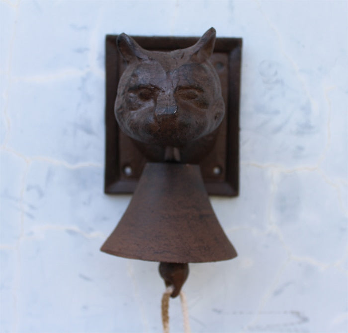 Iron Cat Ringing Bell - 4 Seasons Home Gadgets