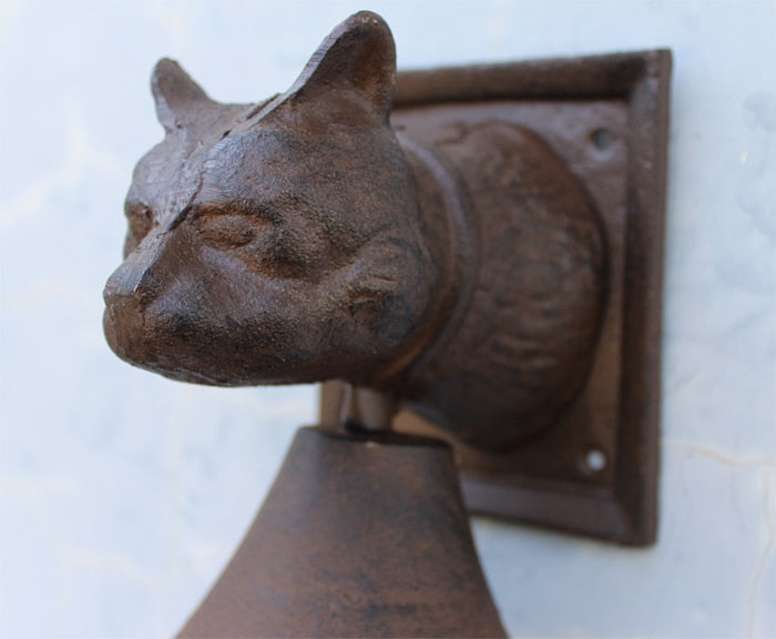 Iron Cat Ringing Bell - 4 Seasons Home Gadgets