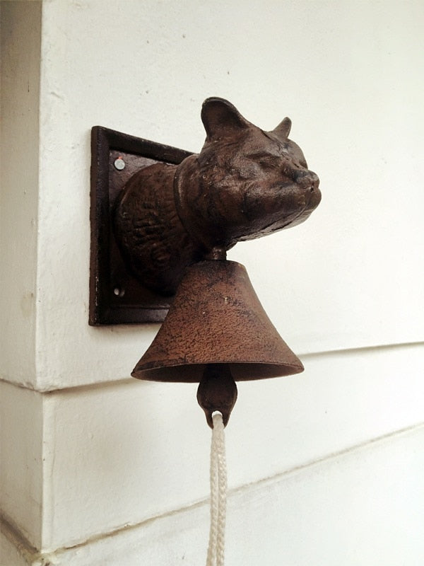 Iron Cat Ringing Bell - 4 Seasons Home Gadgets