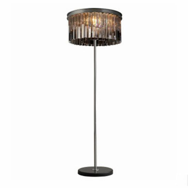 Smoky Crystal Floor Lamp - 4 Seasons Home Gadgets