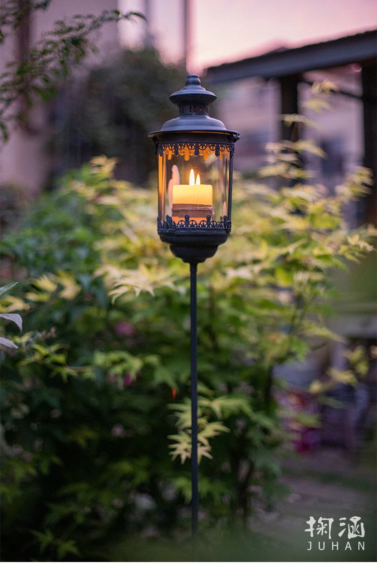 Iron  Shepherd Stand Lantern - 4 Seasons Home Gadgets