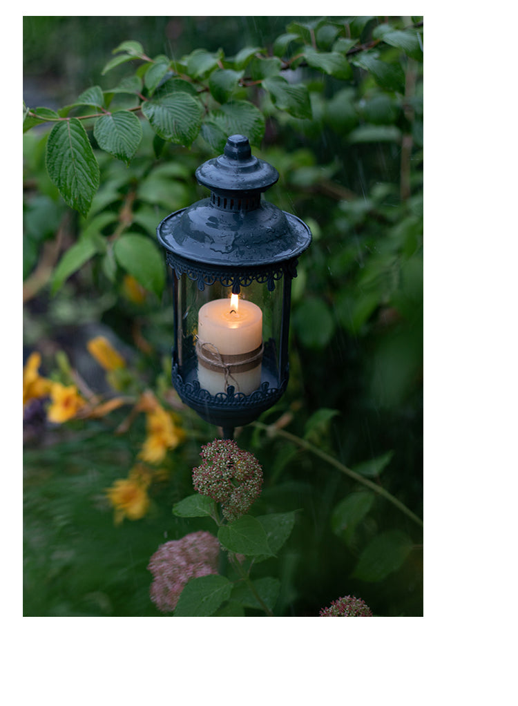 Iron  Shepherd Stand Lantern - 4 Seasons Home Gadgets