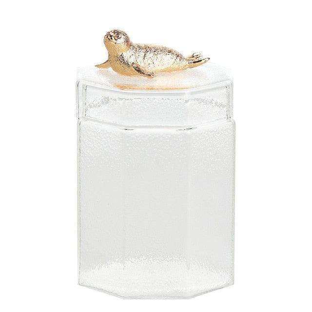 Animal Storage Glass Jar - 4 Seasons Home Gadgets